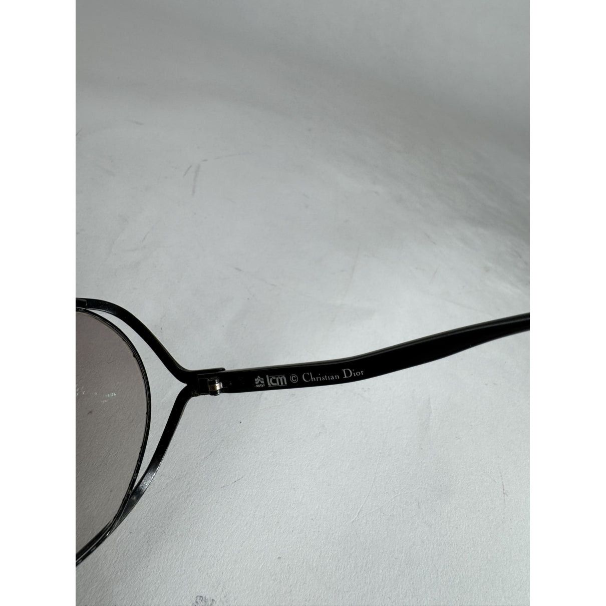 Dior Black Metal Sunglasses Size ONE SIZE - 2 Thumbnail