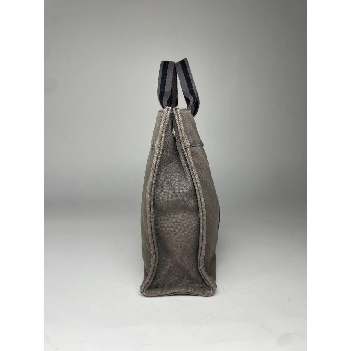 Other Hermès Grey Cotton Handbag Size ONE SIZE - 3 Thumbnail