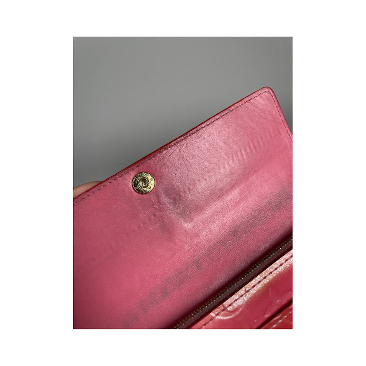 Louis Vuitton Virtuose Red Leather Wallet Size ONE SIZE - 3 Thumbnail