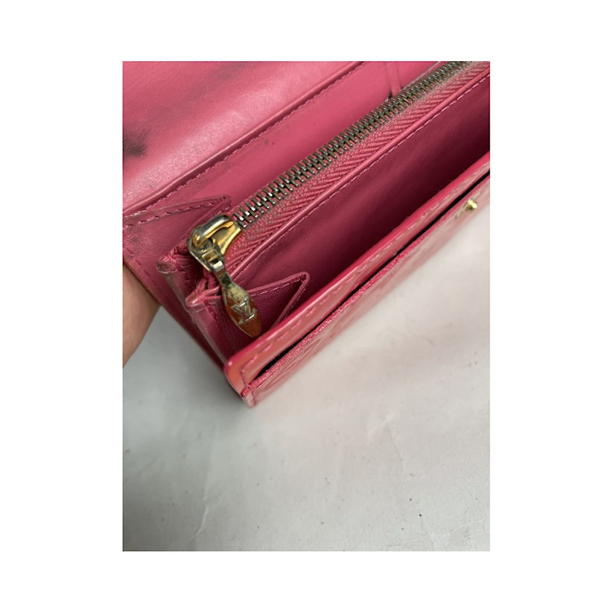 Louis Vuitton Virtuose Red Leather Wallet Size ONE SIZE - 5 Thumbnail