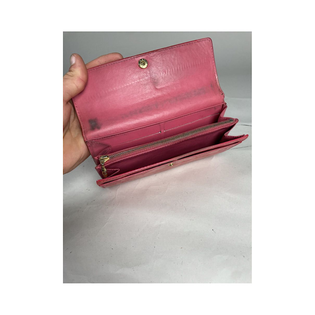 Louis Vuitton Virtuose Red Leather Wallet Size ONE SIZE - 4 Thumbnail