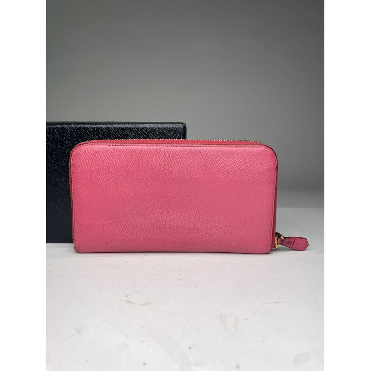 Prada Pink Leather Wallet Size ONE SIZE - 3 Thumbnail