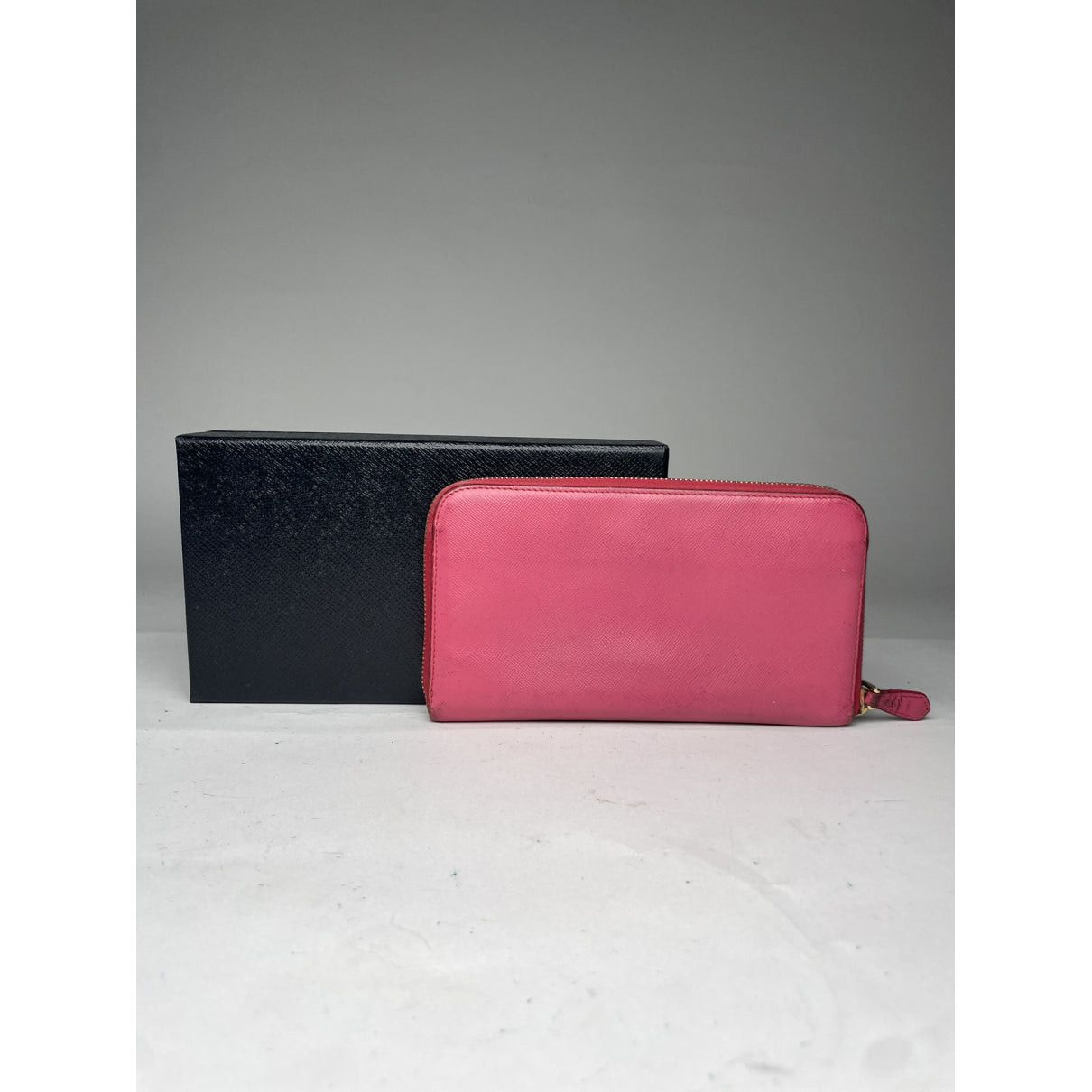 Prada Pink Leather Wallet Size ONE SIZE - 2 Thumbnail