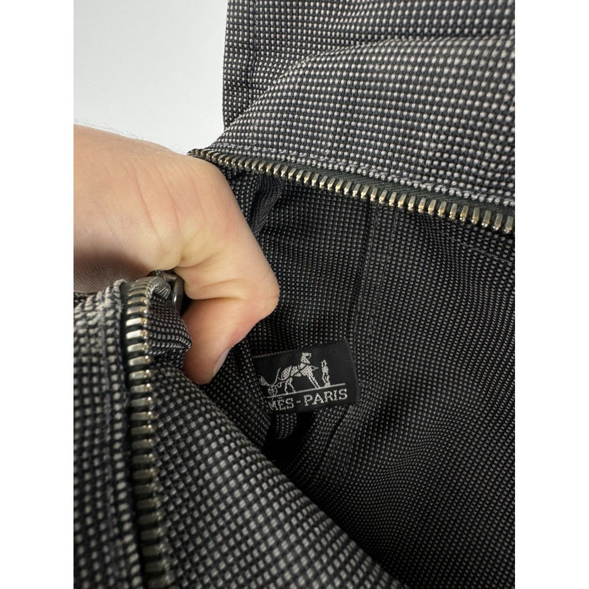 Other Hermès Black Polyester Handbag Size ONE SIZE - 2 Thumbnail