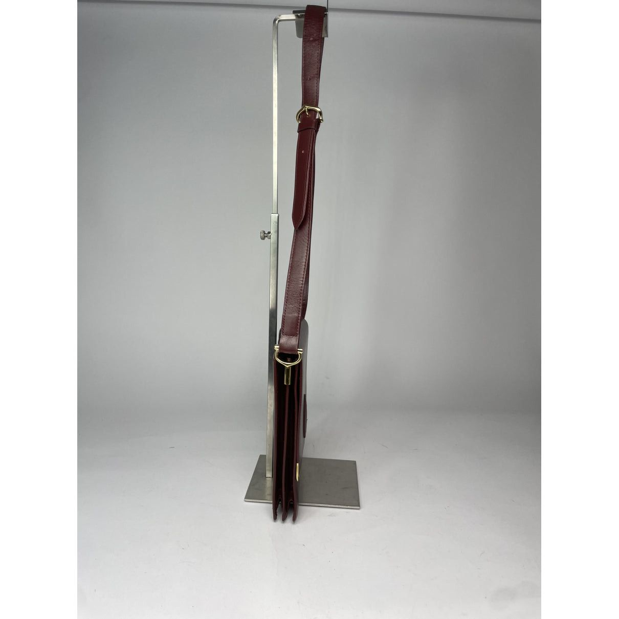 Cartier Trinity Burgundy Leather Handbag Size ONE SIZE - 2 Thumbnail