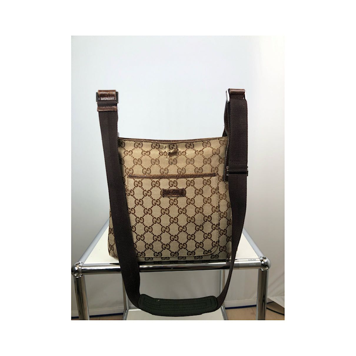 Gucci Jackie Vintage Beige Leather Handbag Size ONE SIZE - 3 Thumbnail