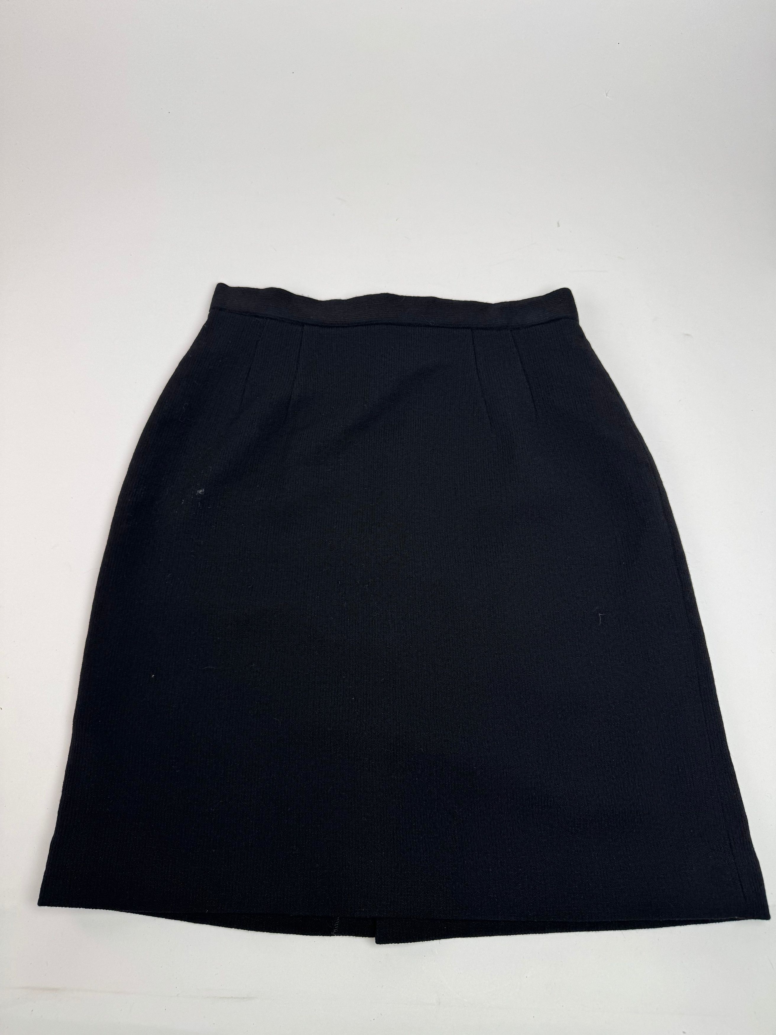 Balenciaga Vintage Paris Twin Set Black 38/M Size 27" / US 4 / IT 40 - 12 Thumbnail