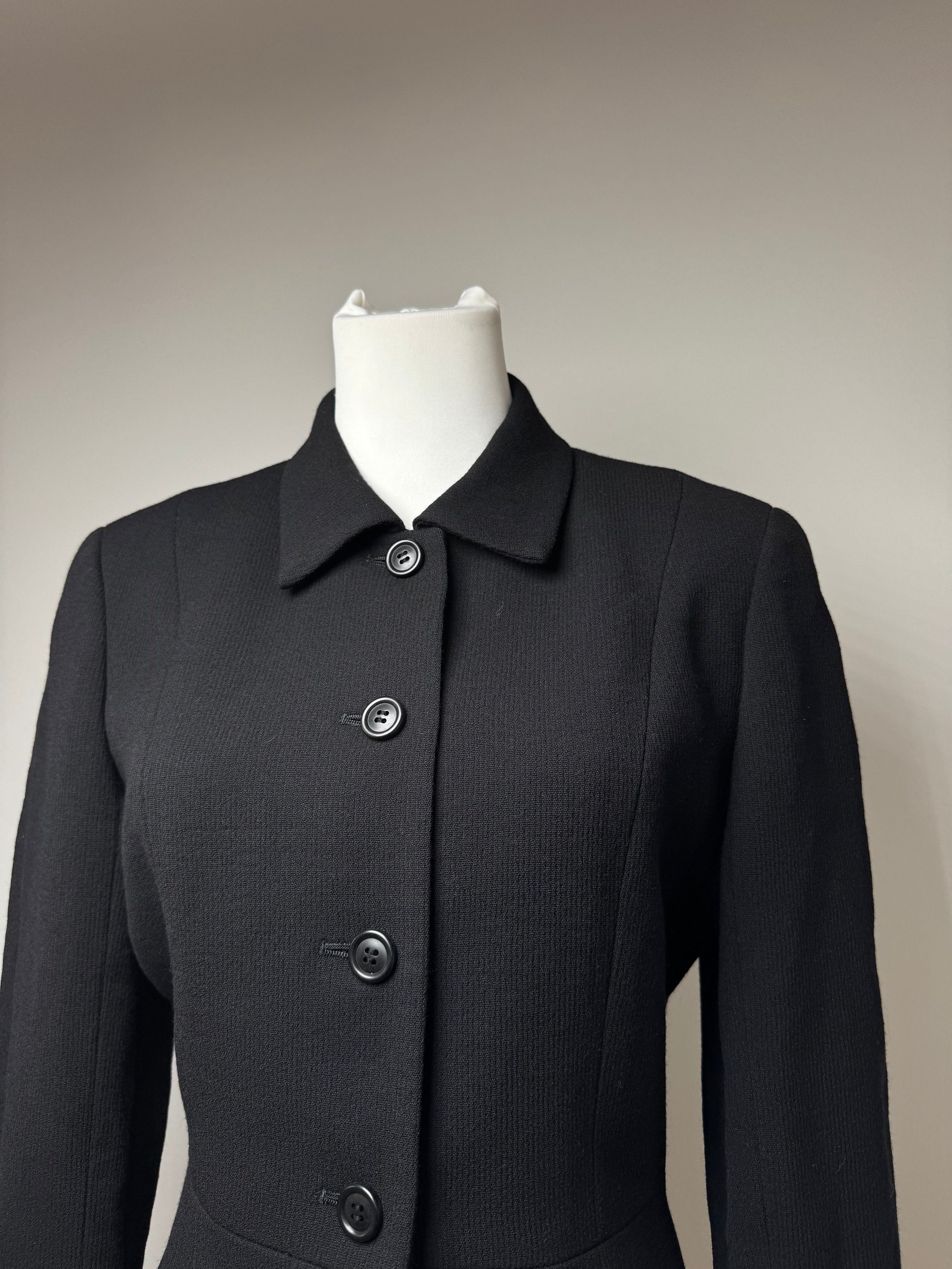Balenciaga Vintage Paris Twin Set Black 38/M Size 27" / US 4 / IT 40 - 2 Thumbnail