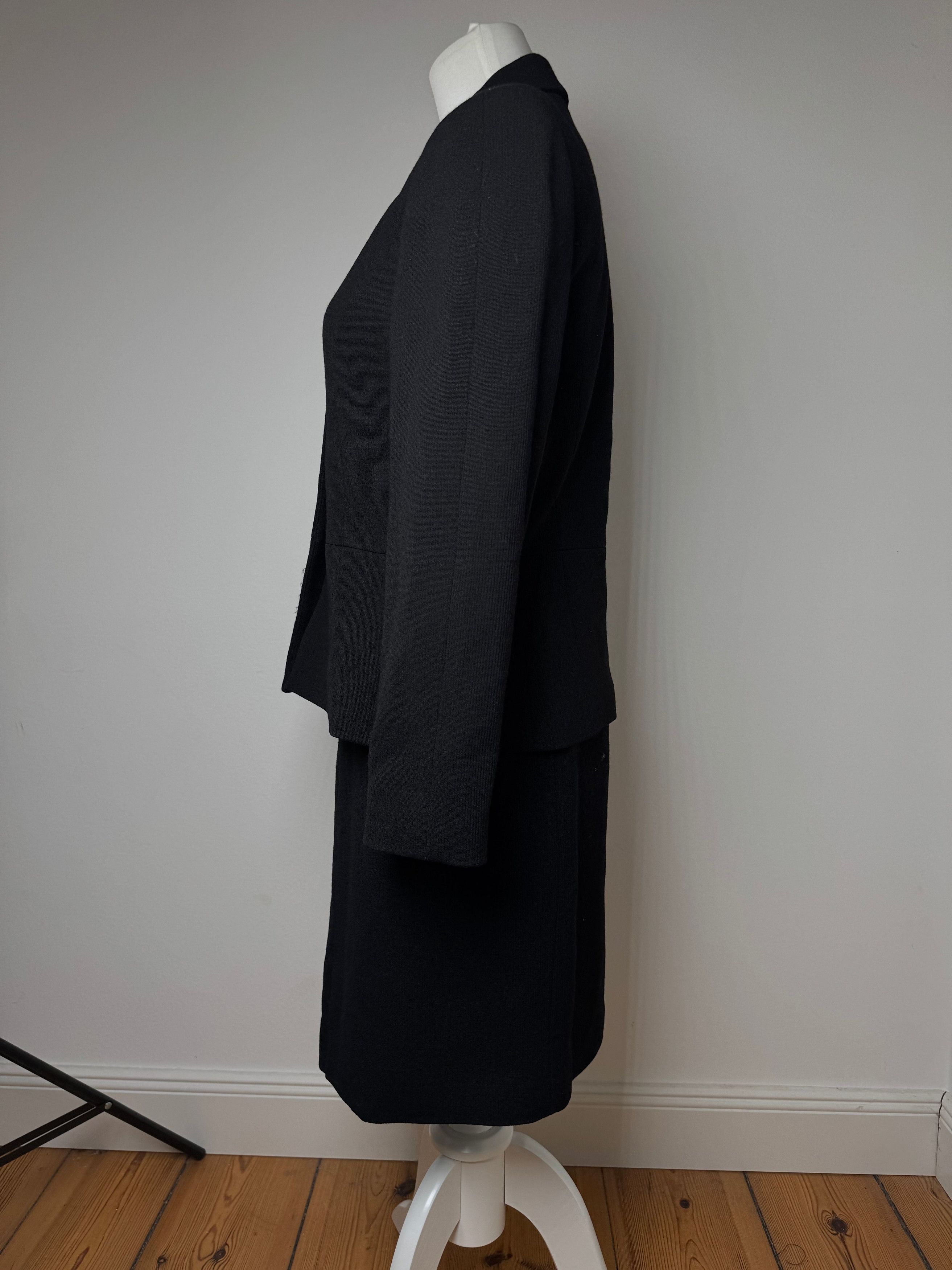 Balenciaga Vintage Paris Twin Set Black 38/M Size 27" / US 4 / IT 40 - 3 Thumbnail