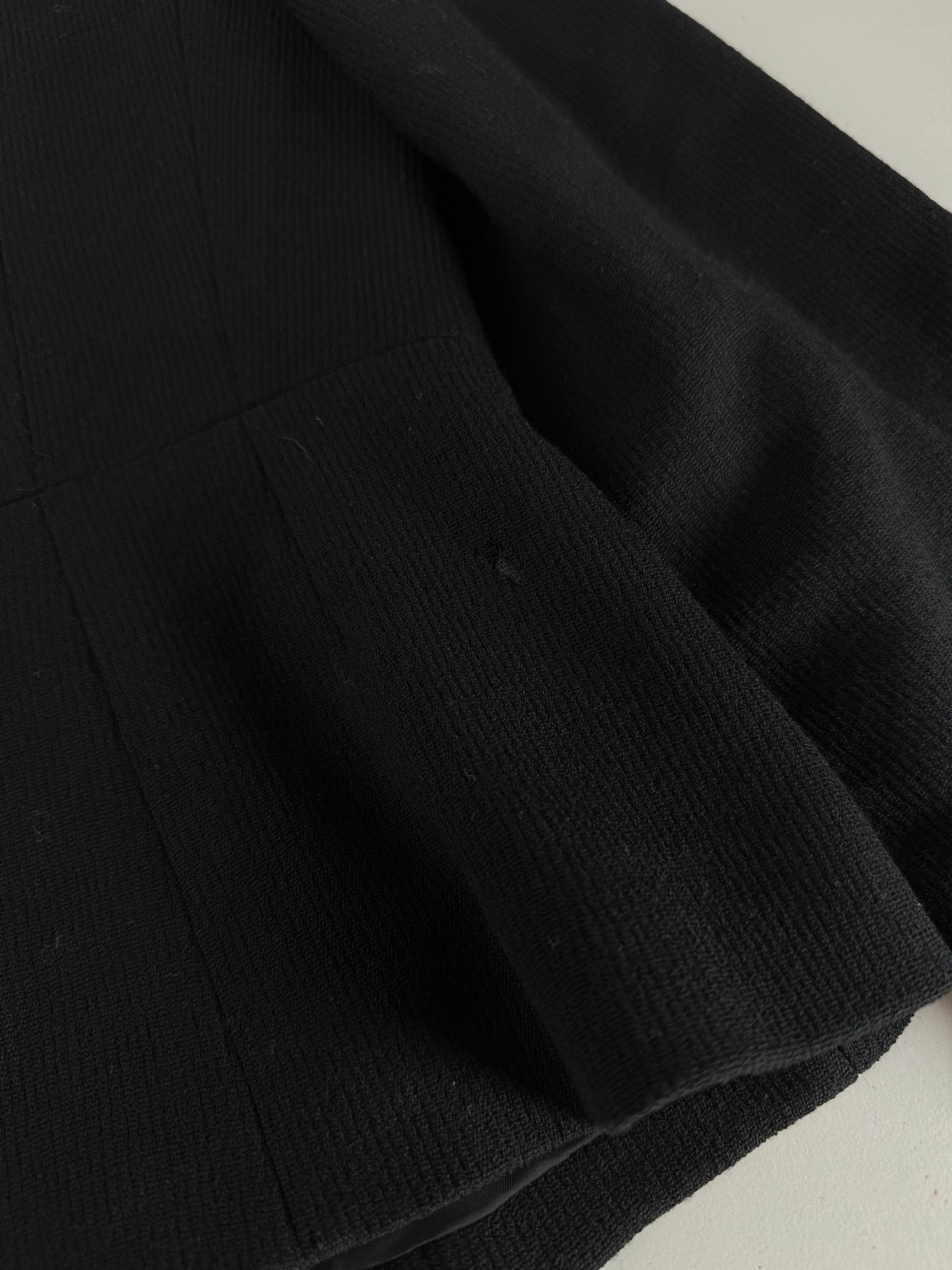 Balenciaga Vintage Paris Twin Set Black 38/M Size 27" / US 4 / IT 40 - 15 Thumbnail