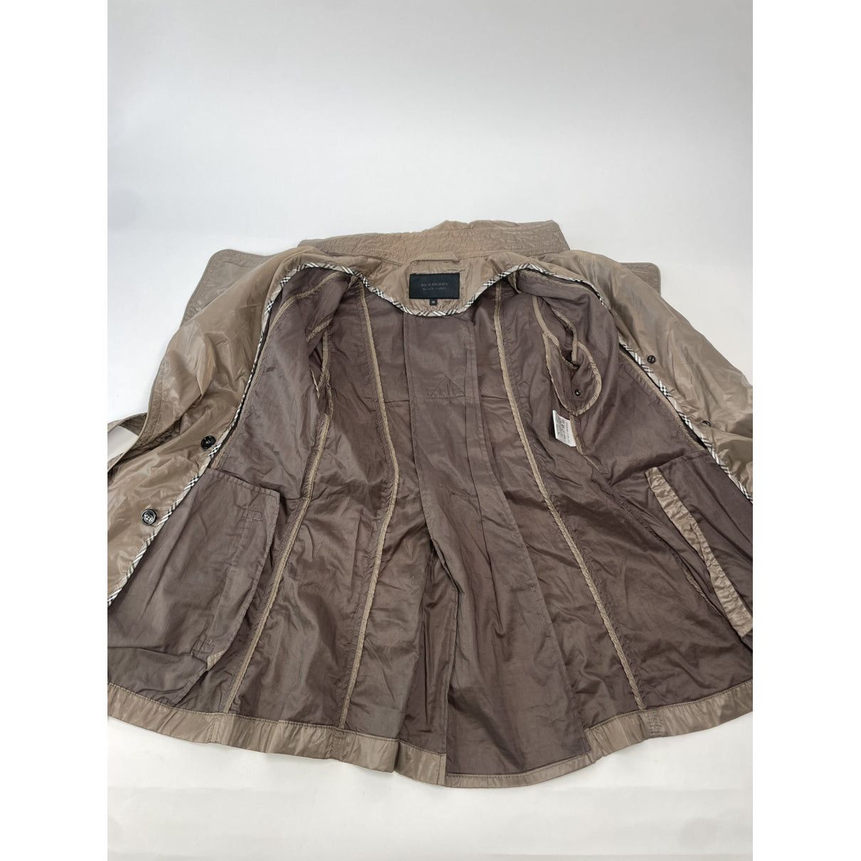 Burberry Sandringham Brown Polyester Trench Coat Size S / US 4 / IT 40 - 5 Thumbnail
