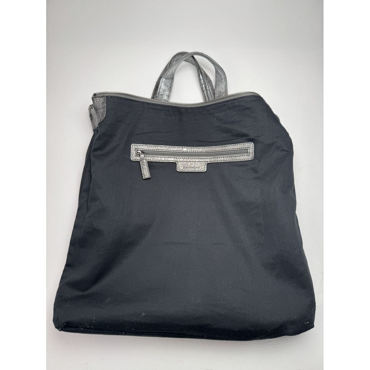 Givenchy Nightingale Silver Leather Handbag Size ONE SIZE - 2 Thumbnail