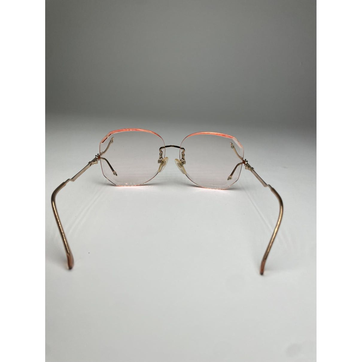 Yves Saint Laurent Pink Metal Sunglasses Size ONE SIZE - 4 Thumbnail
