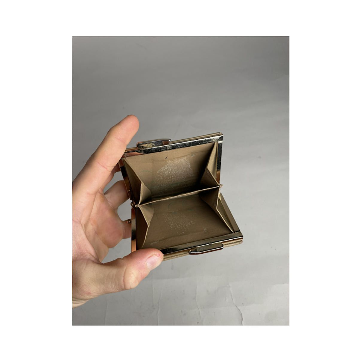 Yves Saint Laurent Beige Linen Purse Size ONE SIZE - 5 Thumbnail