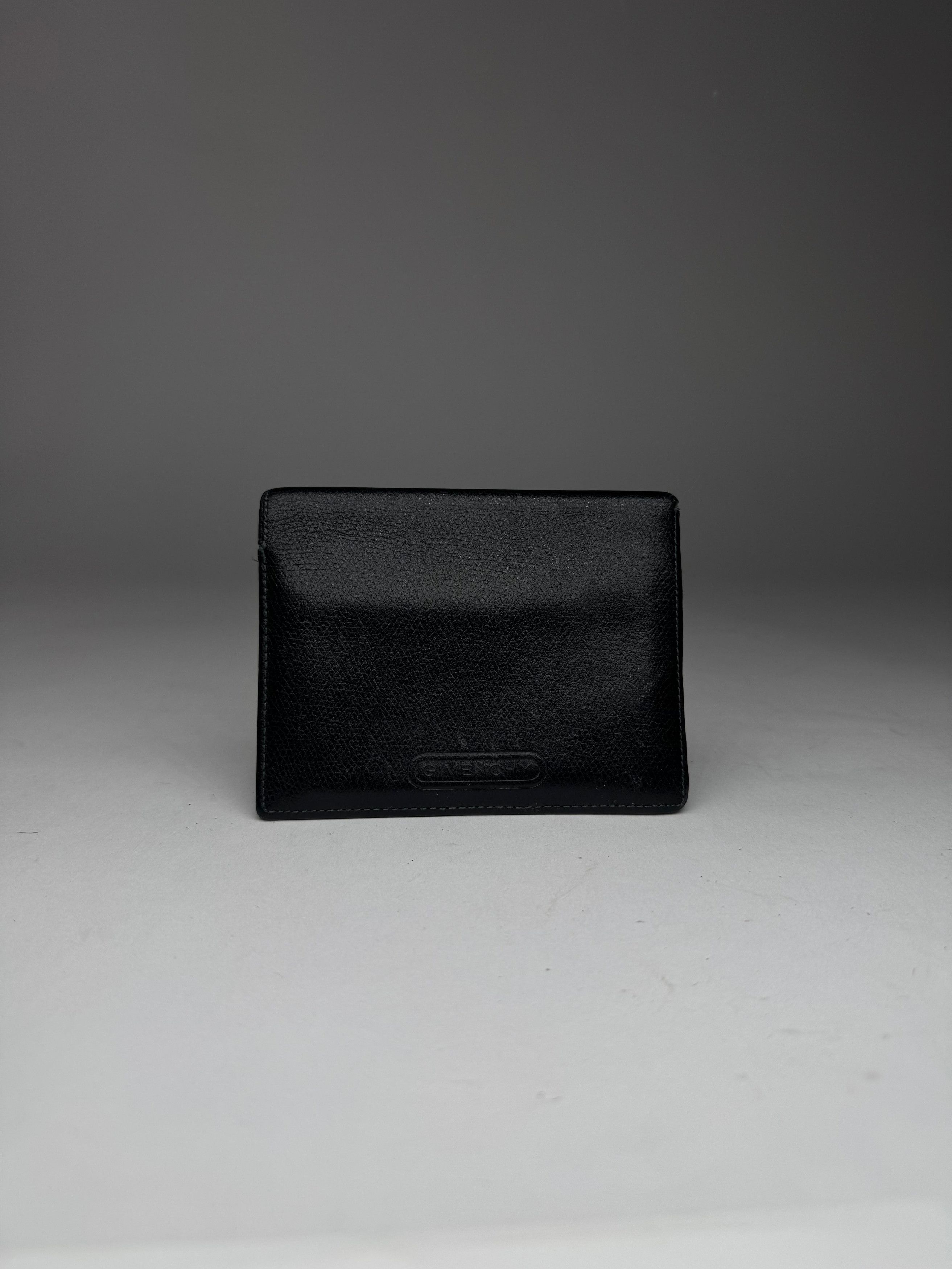 Givenchy Vintage Leather Wallet Black Size ONE SIZE - 9 Thumbnail