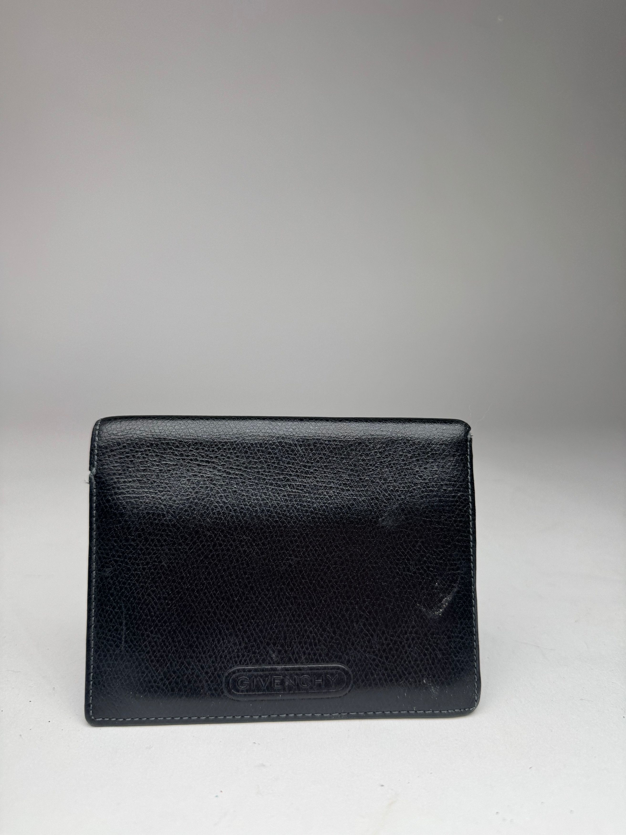 Givenchy Vintage Leather Wallet Black Size ONE SIZE - 6 Thumbnail