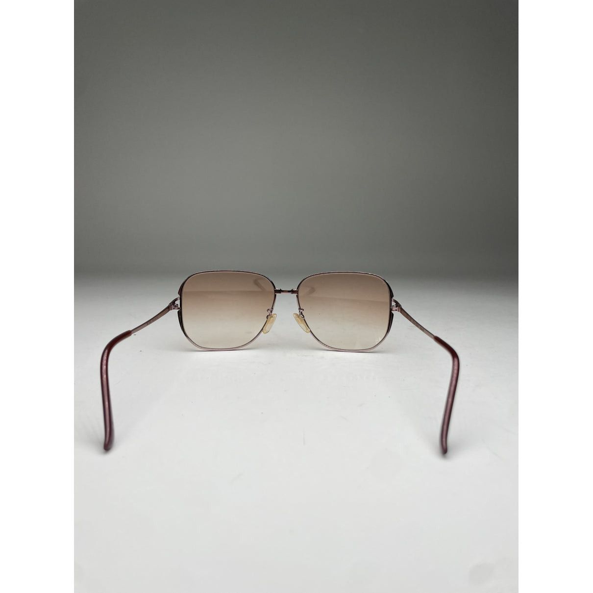 Balenciaga Pink Metal Sunglasses Size ONE SIZE - 3 Thumbnail