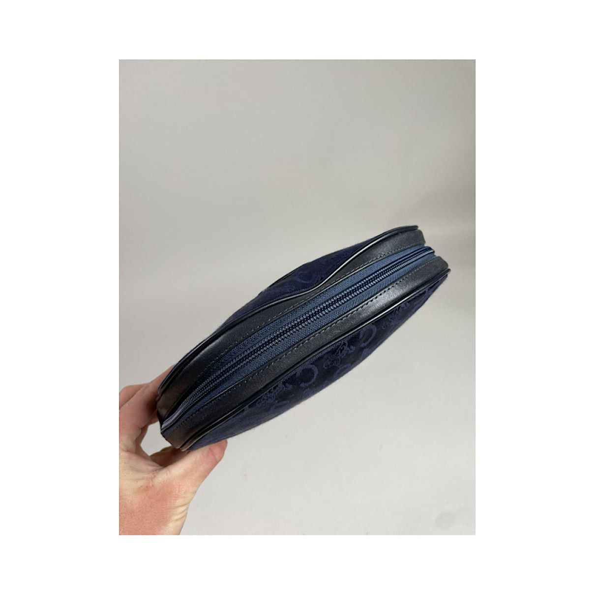 Celine C charm Blue Polyester Clutch Bag Size ONE SIZE - 3 Thumbnail