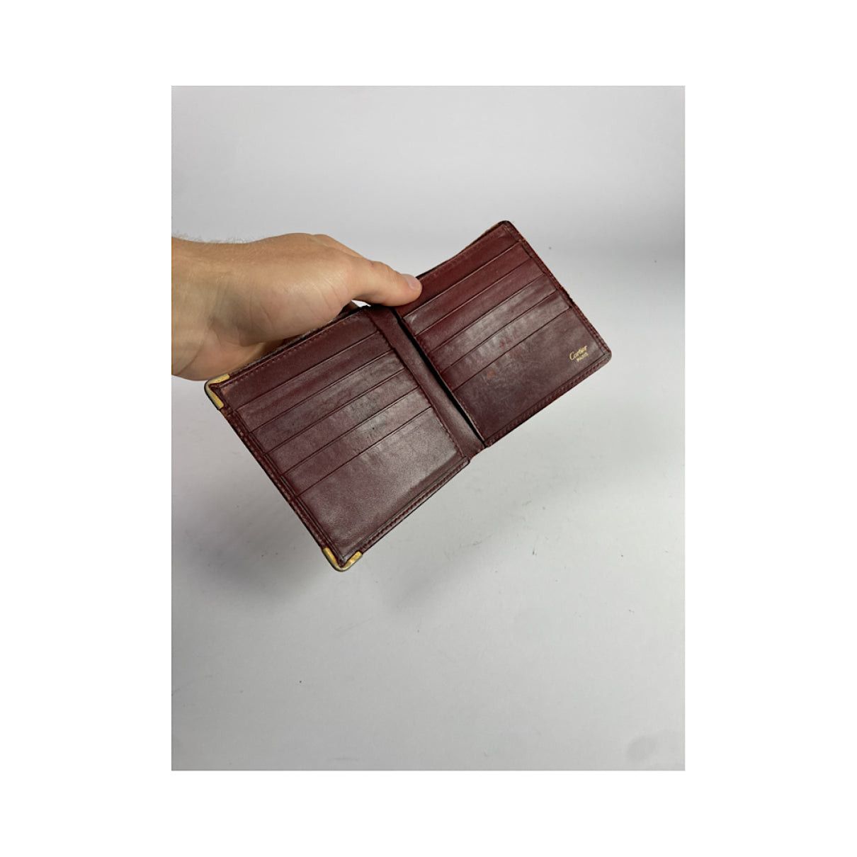 Cartier Burgundy Patent Leather Purse Size ONE SIZE - 5 Thumbnail