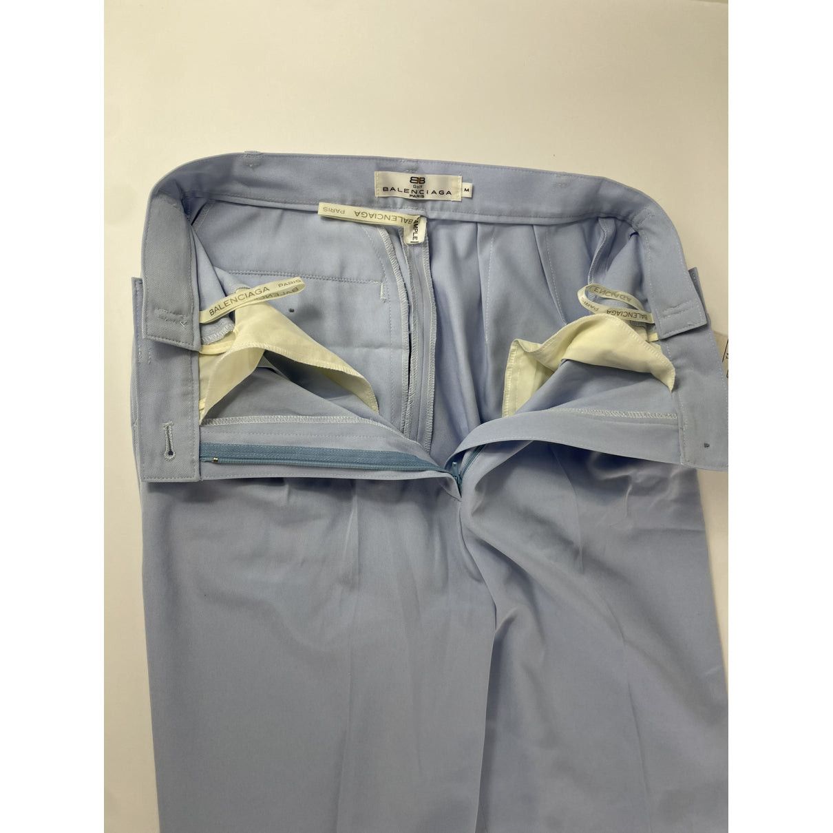 Balenciaga Blue Polyester Trouser Size 30" / US 8 / IT 44 - 5 Thumbnail