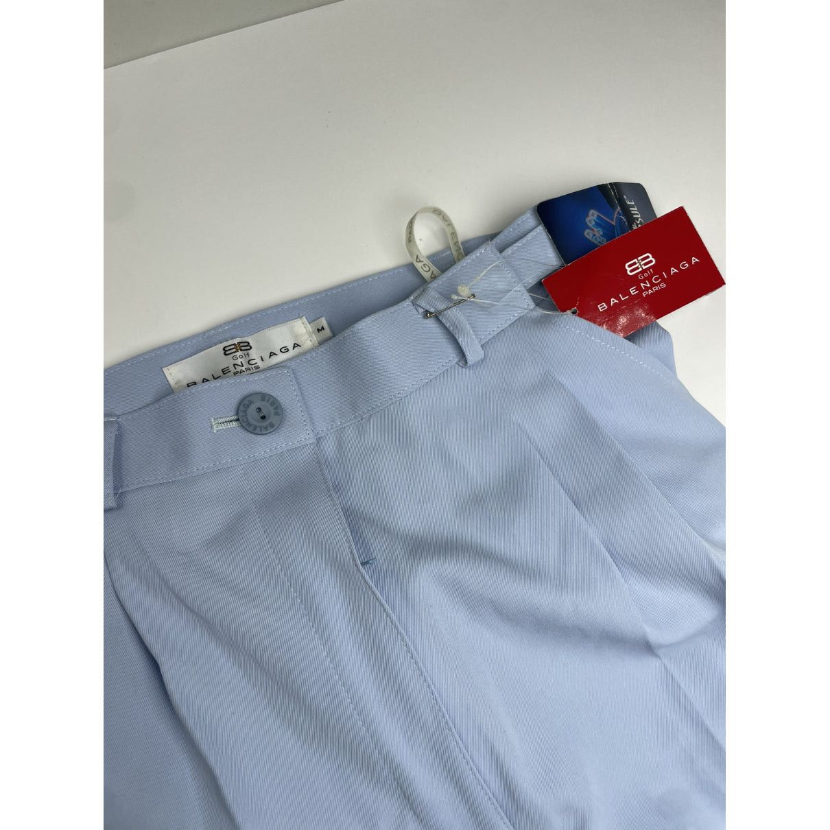 Balenciaga Blue Polyester Trouser Size 30" / US 8 / IT 44 - 3 Thumbnail