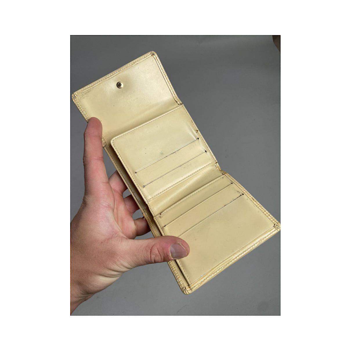 Louis Vuitton Twist Ecru Leather Wallet Size ONE SIZE - 5 Thumbnail