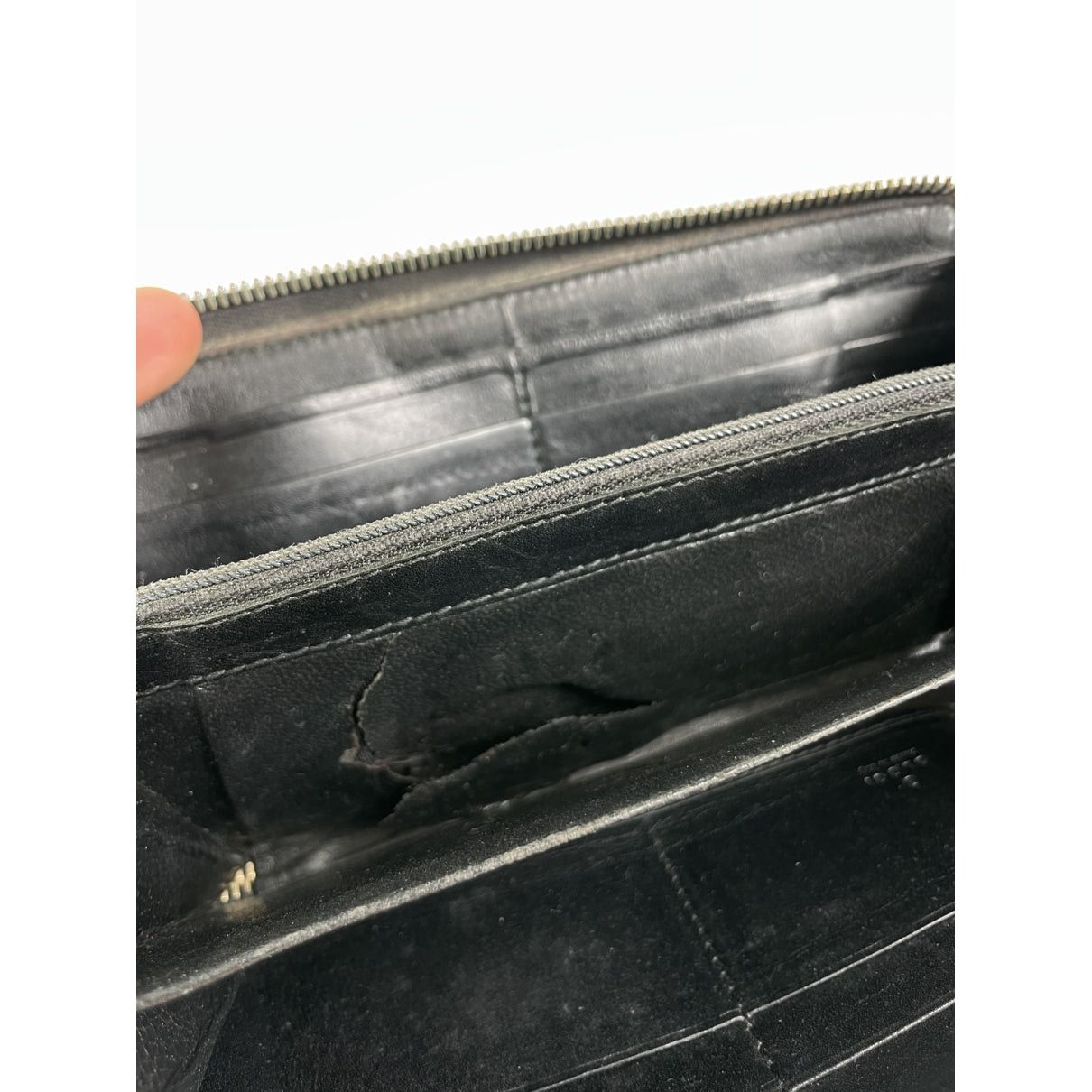 Gucci GG Blooms Black Leather Wallet Size ONE SIZE - 3 Thumbnail
