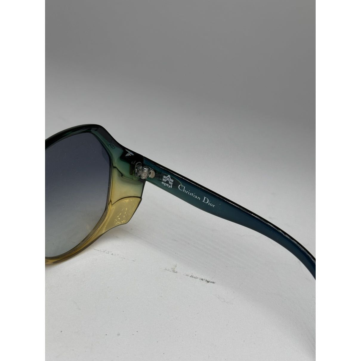 Dior Blue Plastic Sunglasses Size ONE SIZE - 4 Thumbnail