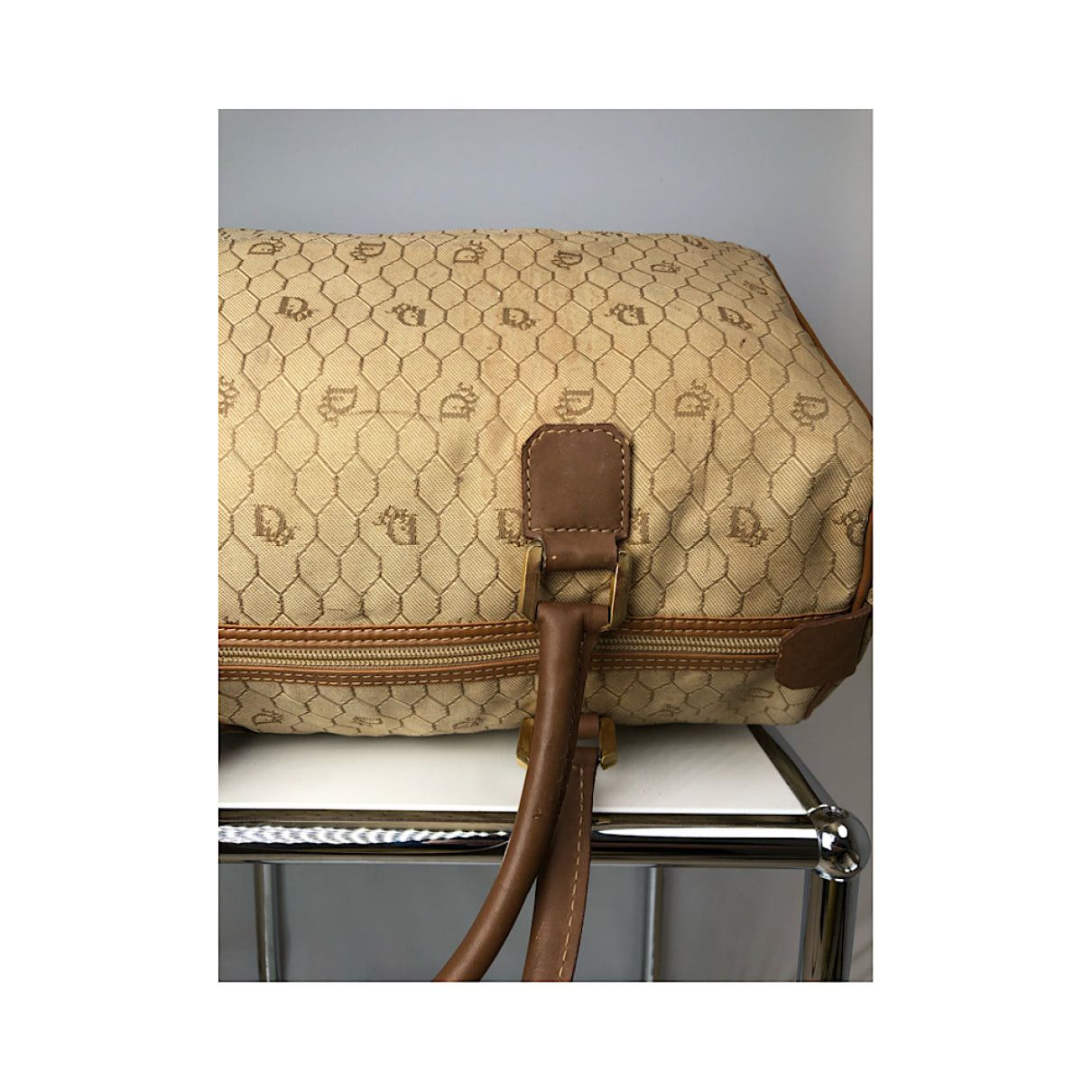 Dior Speedy Beige Leather Handbag Size ONE SIZE - 2 Thumbnail