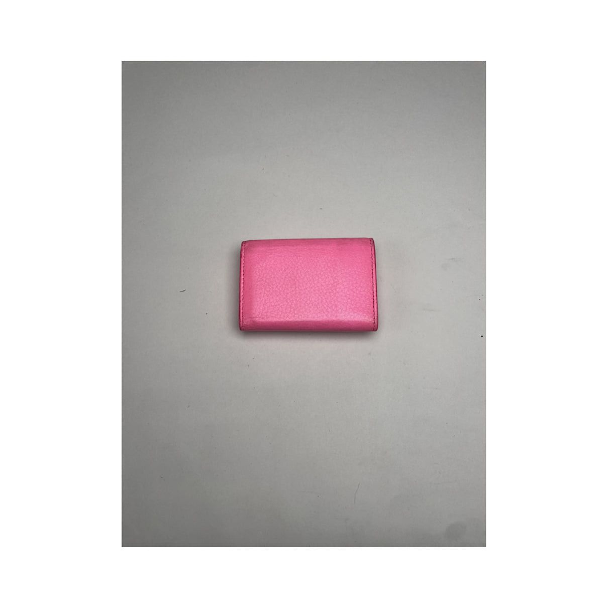 Balenciaga Pink Leather Wallet Size ONE SIZE - 4 Thumbnail
