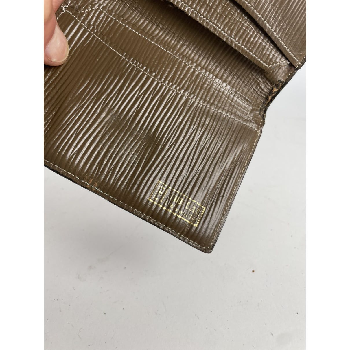 Fendi Baguette Brown Leather Wallet Size ONE SIZE - 4 Thumbnail