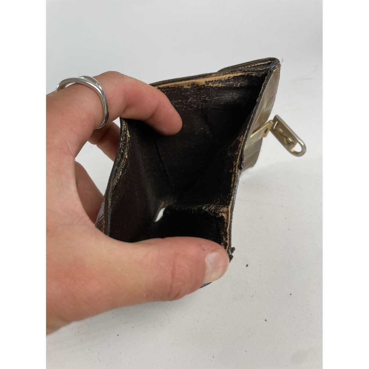 Fendi Baguette Brown Leather Wallet Size ONE SIZE - 5 Thumbnail