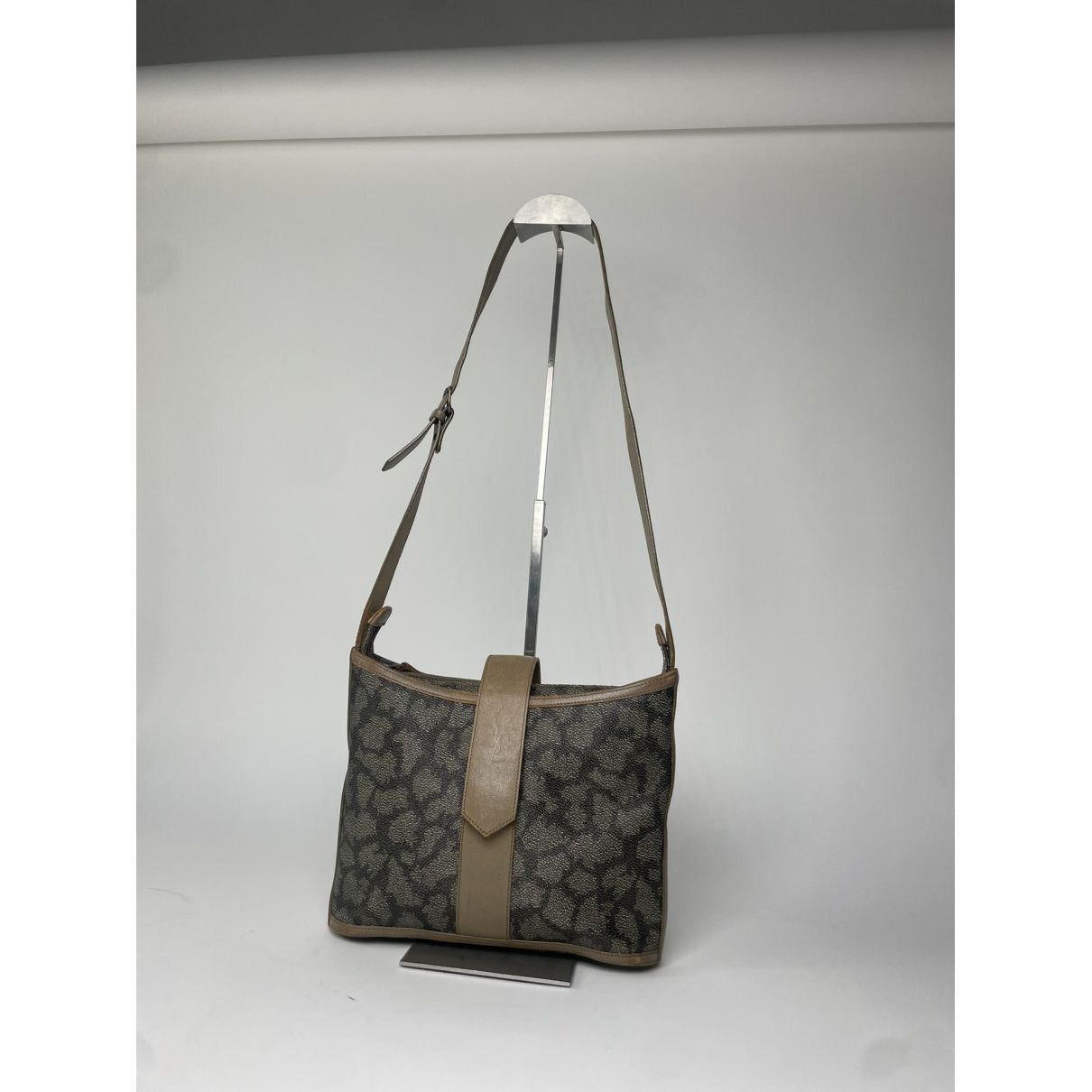 Yves Saint Laurent Grey Leather Handbag Size ONE SIZE - 5 Thumbnail