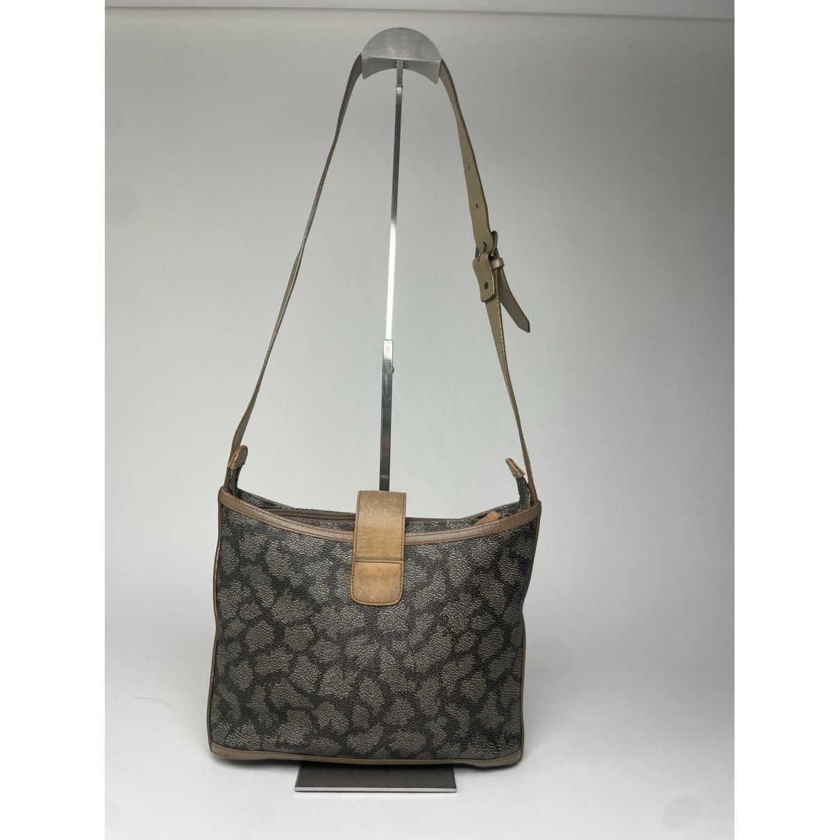 Yves Saint Laurent Grey Leather Handbag Size ONE SIZE - 4 Thumbnail