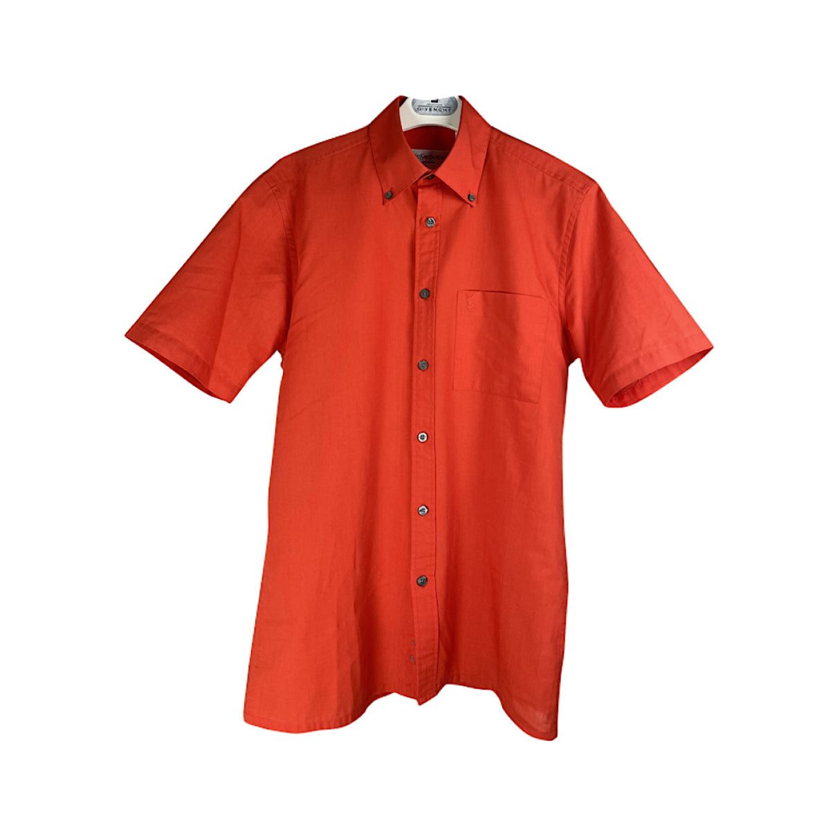 Yves Saint Laurent Red Cotton Shirt Size S / US 4 / IT 40 - 5 Thumbnail