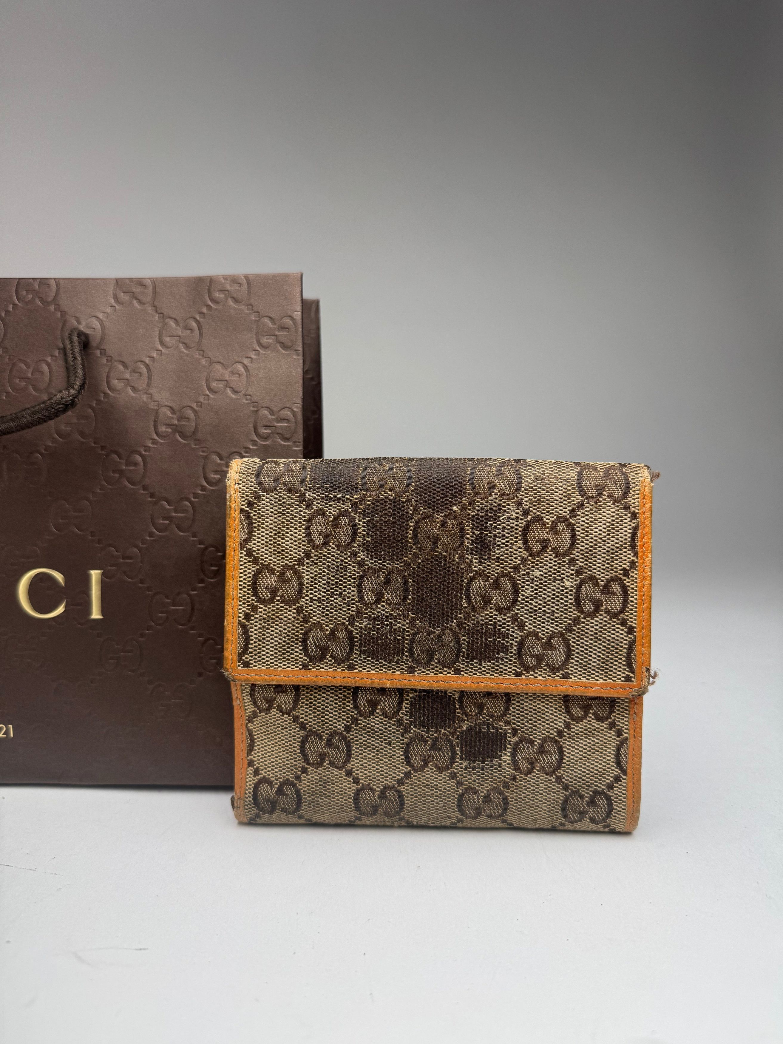 Gucci Vintage Monogramm Wallet Size ONE SIZE - 11 Thumbnail