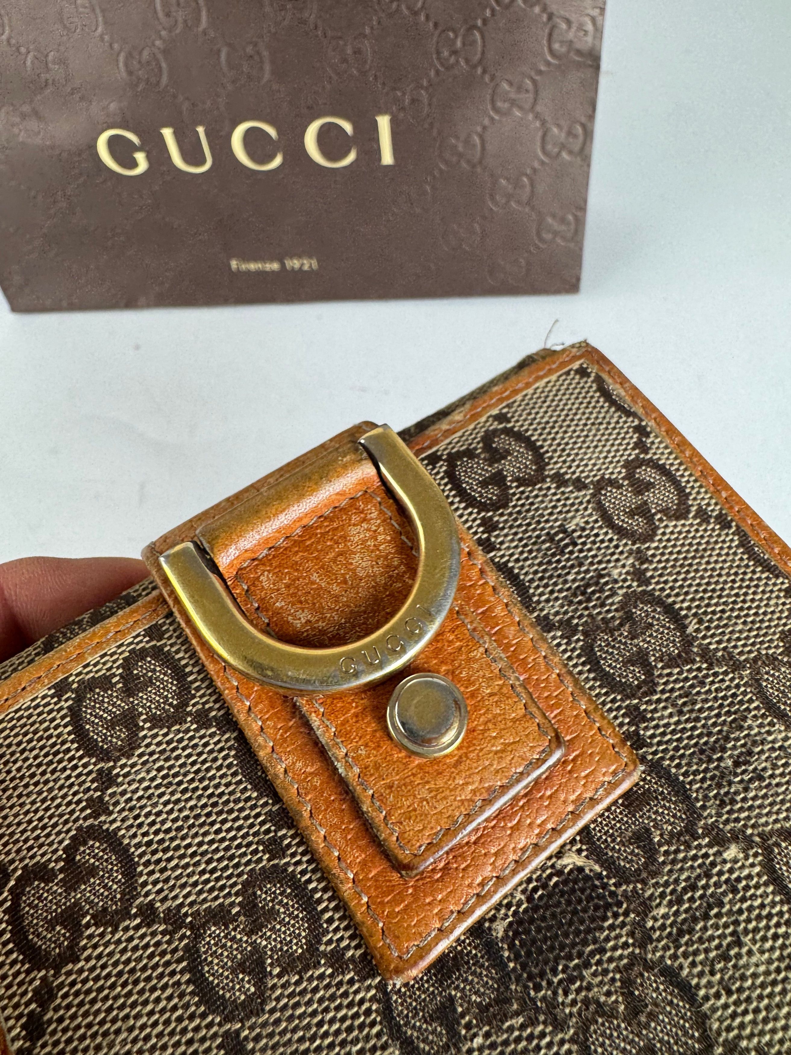 Gucci Vintage Monogramm Wallet Size ONE SIZE - 12 Thumbnail