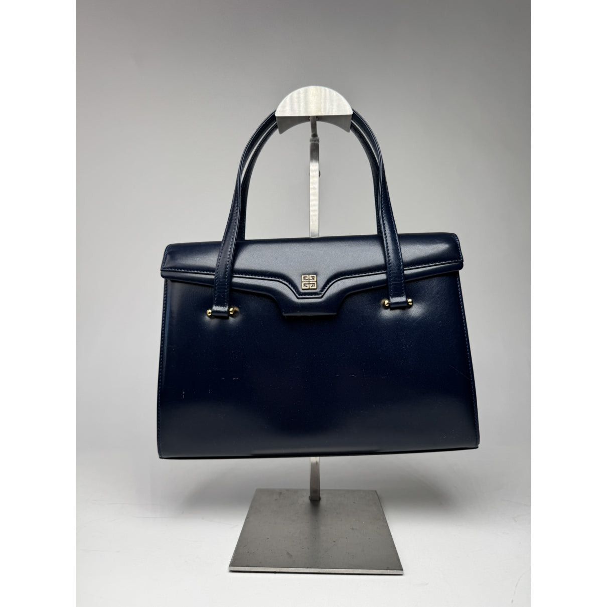 Givenchy 4G Navy Leather Handbag Size ONE SIZE - 2 Thumbnail