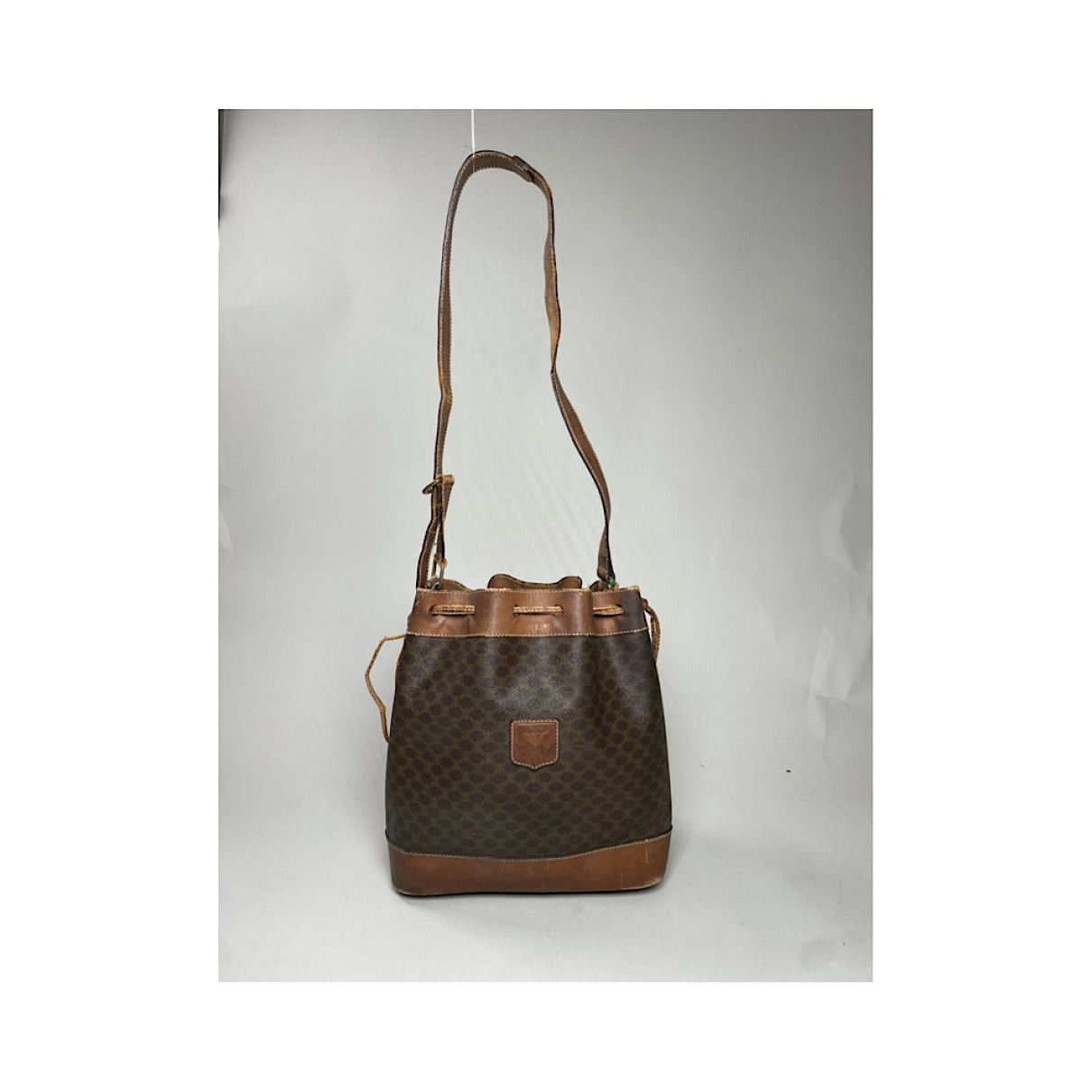 Celine SAC SEAU Brown Leather Handbag Size ONE SIZE - 3 Thumbnail