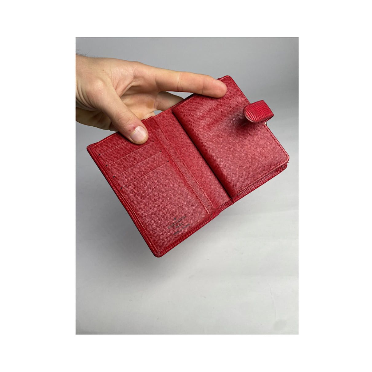 Louis Vuitton Capucines Red Leather Wallet Size ONE SIZE - 5 Thumbnail