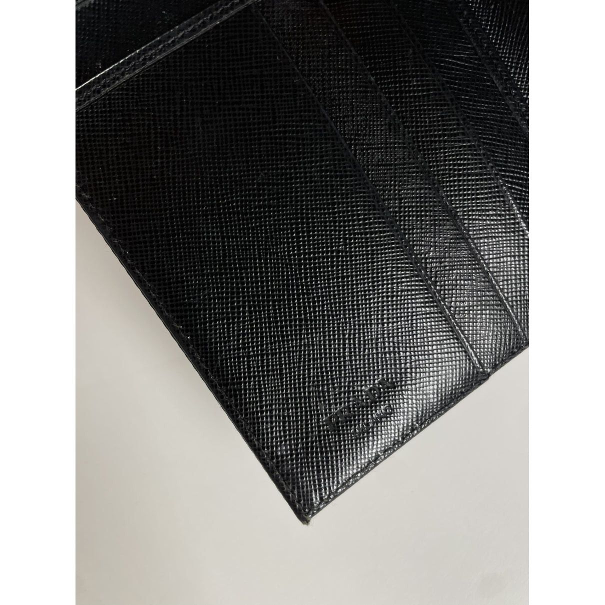 Prada Tessuto Black Leather Wallet Size ONE SIZE - 5 Thumbnail