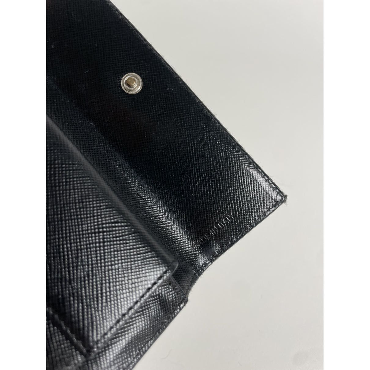 Prada Tessuto Black Leather Wallet Size ONE SIZE - 4 Thumbnail
