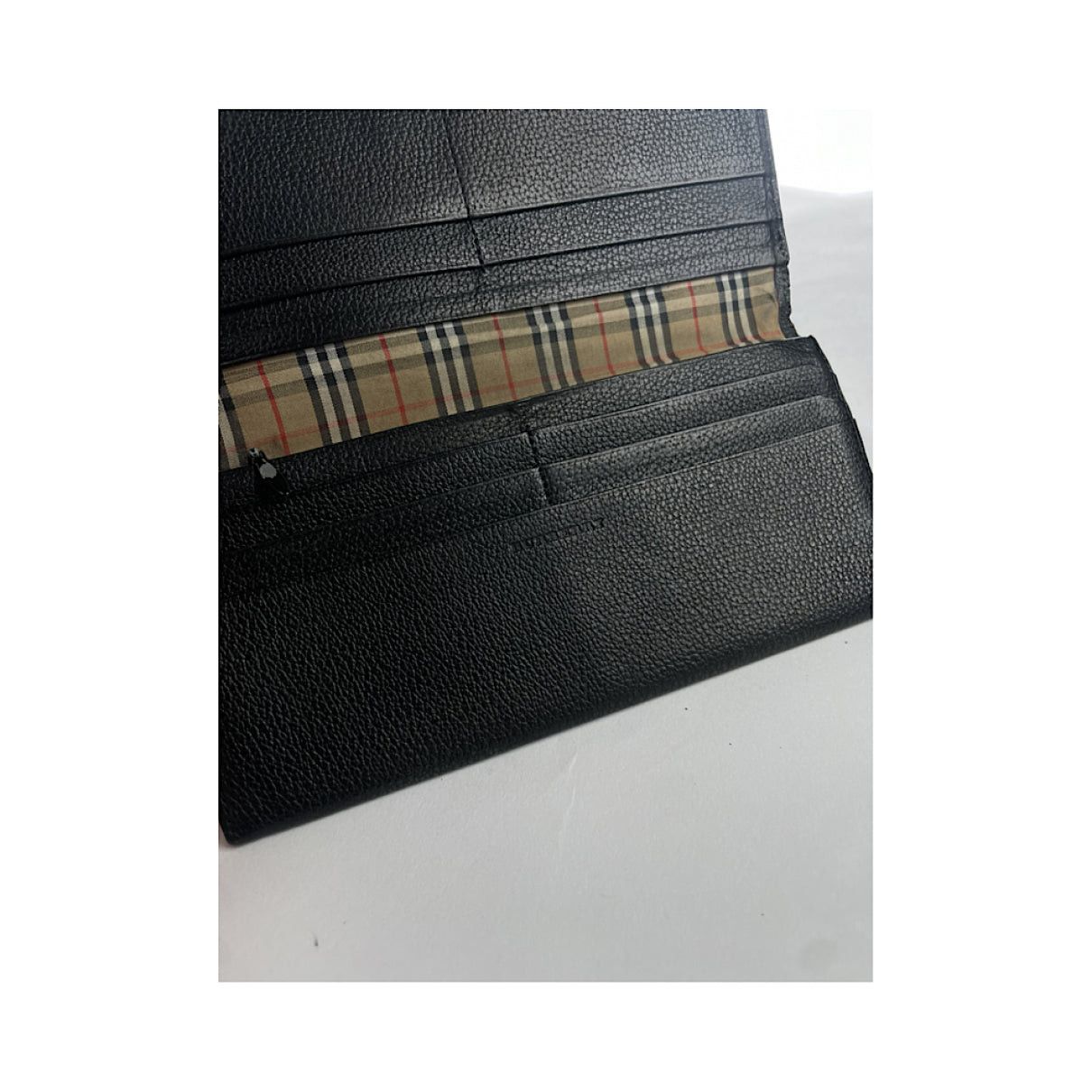Burberry Black Leather Purse Size ONE SIZE - 4 Thumbnail