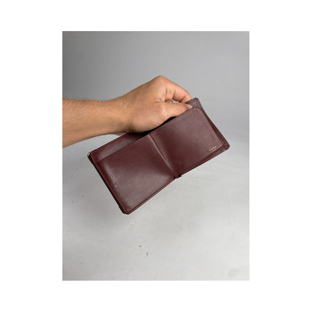 Cartier Burgundy Patent Leather Purse Size ONE SIZE - 5 Thumbnail
