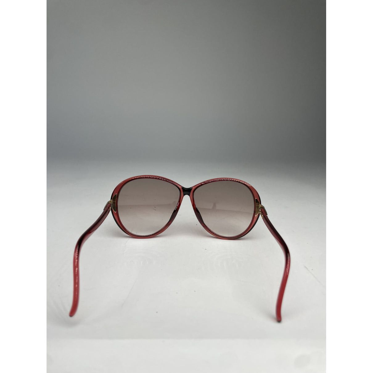 Dior Red Plastic Sunglasses Size ONE SIZE - 4 Thumbnail