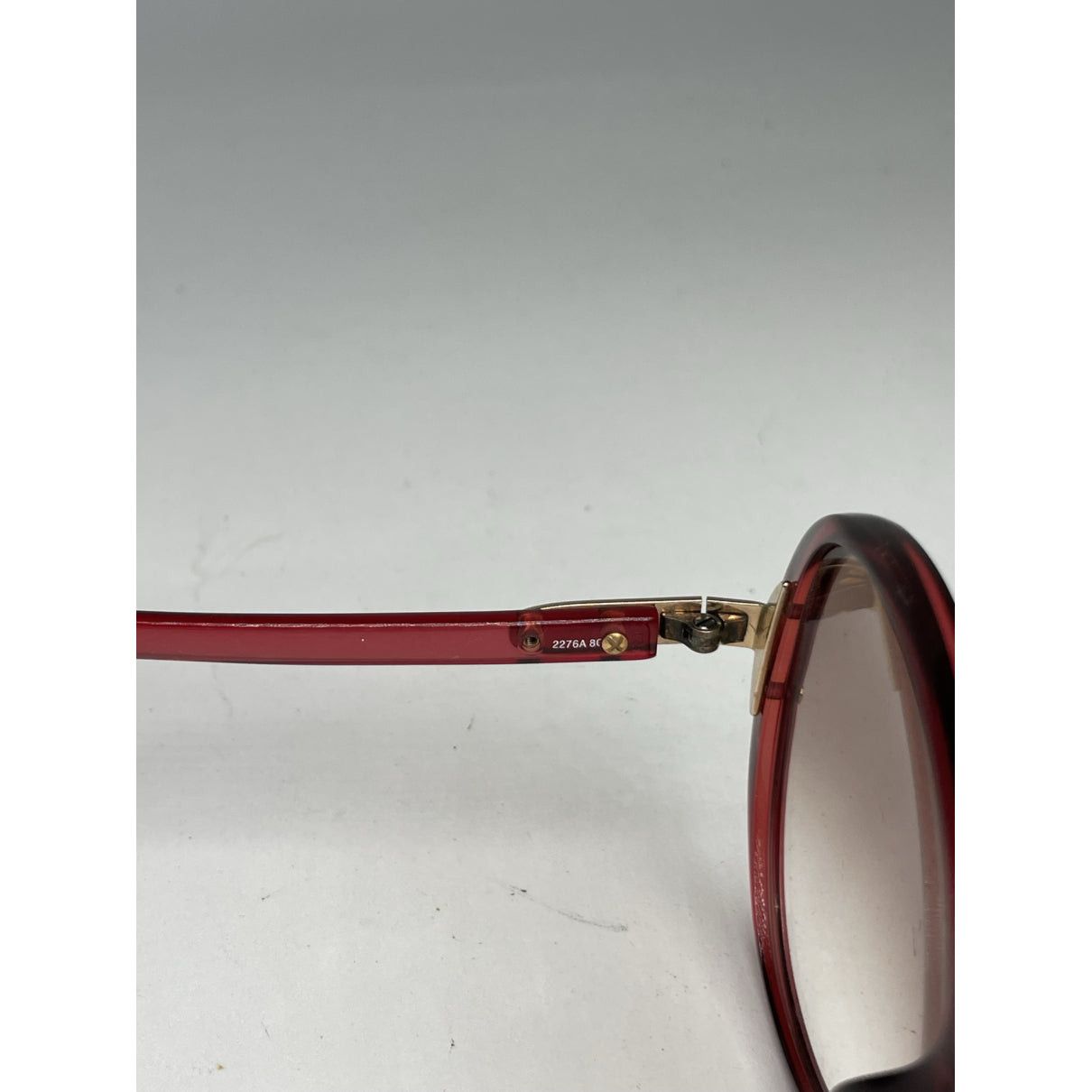 Dior Red Plastic Sunglasses Size ONE SIZE - 3 Thumbnail