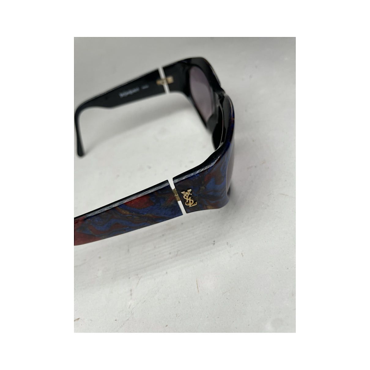 Yves Saint Laurent Multicolour Plastic Sunglasses Size ONE SIZE - 5 Thumbnail
