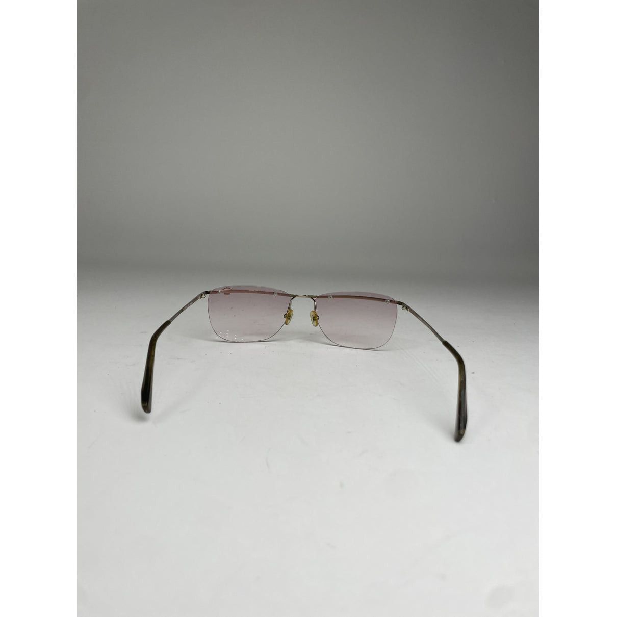 Versace Silver Metal Sunglasses Size ONE SIZE - 4 Thumbnail