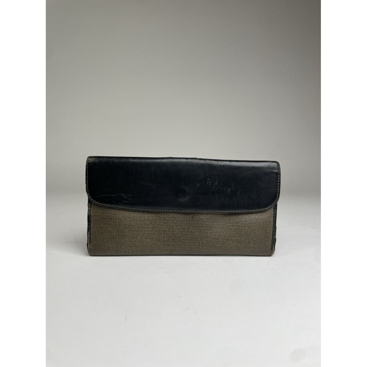 Fendi Baguette Grey Leather Wallet Size ONE SIZE - 2 Thumbnail