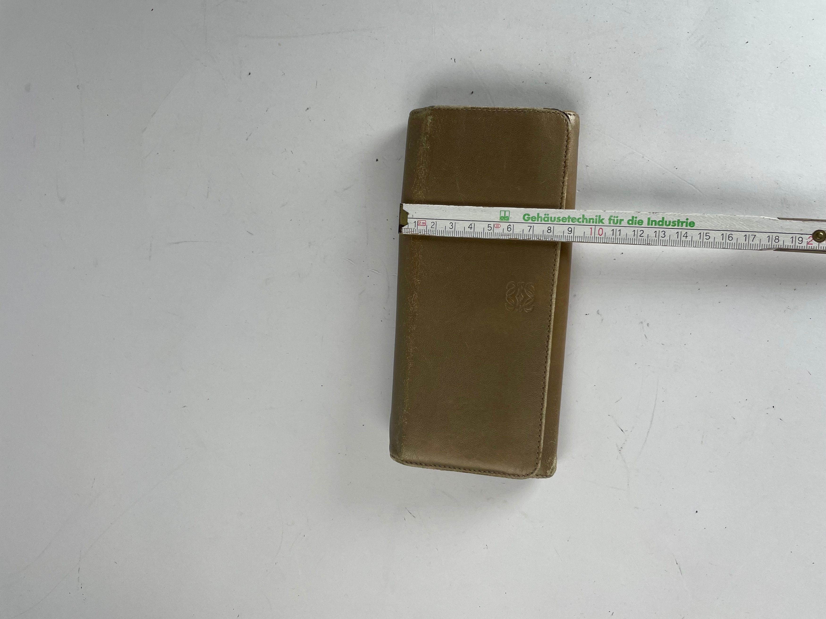 Loewe Vintage Madrid Puzzle Leather Wallet Golden Size ONE SIZE - 12 Thumbnail